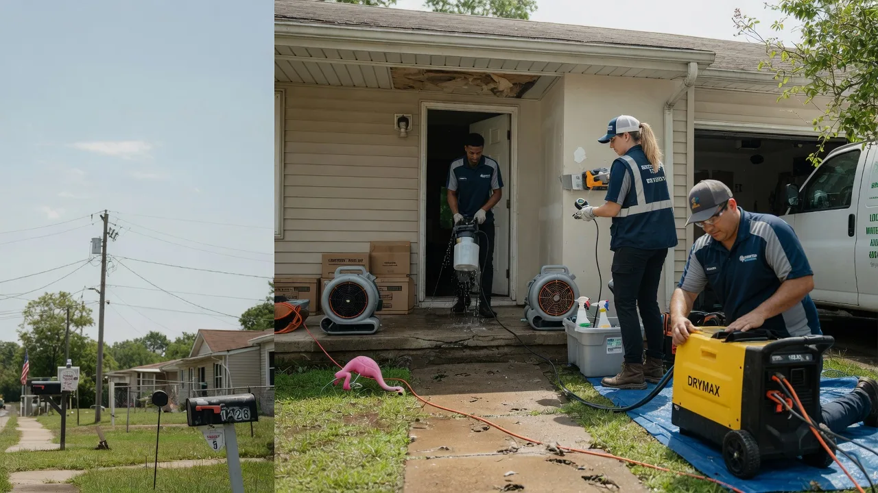 Storm Damage Water Removal in Faxon, OK near me